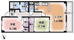 さくら館の物件間取画像